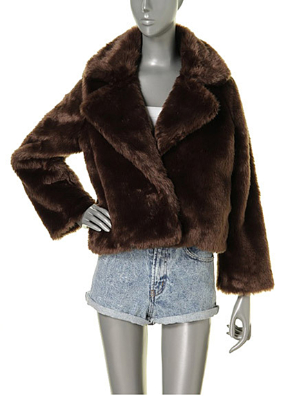 RUDY GADYフェイクファーダブルカラーJK