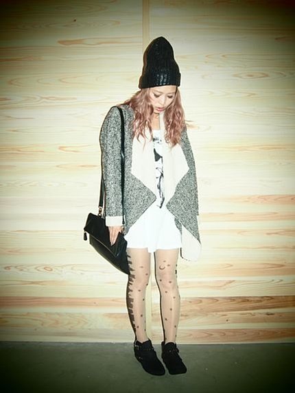 elianegigi【elianegigi】アバンギャルドコラボSNAPタイツ