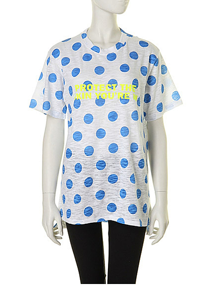 i-SOOK【i-SOOK】ネオン水玉プリントT