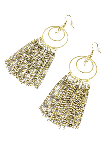 Ungridチェーンリングピアス