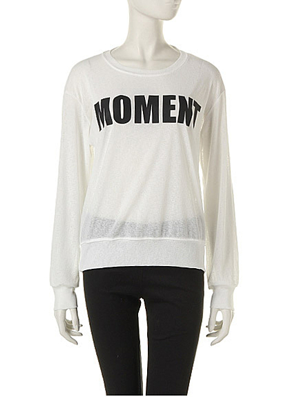 i-SOOK【i-SOOK】MOMENT ロンT