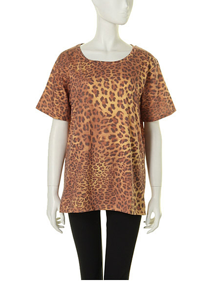 i-SOOK【i-SOOK】ヒョウ柄T