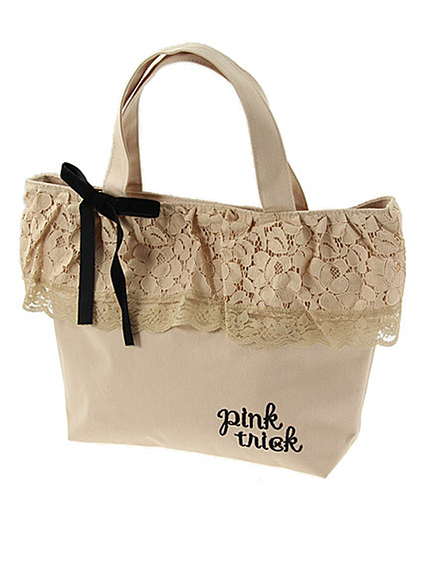 RUNWAY channel【PINK TRICK】PTレースバッグ BE