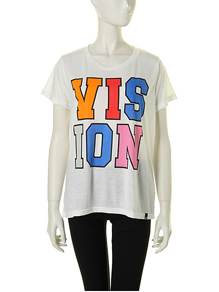 i-SOOK【VISION STREET WEAR】文字プリントT