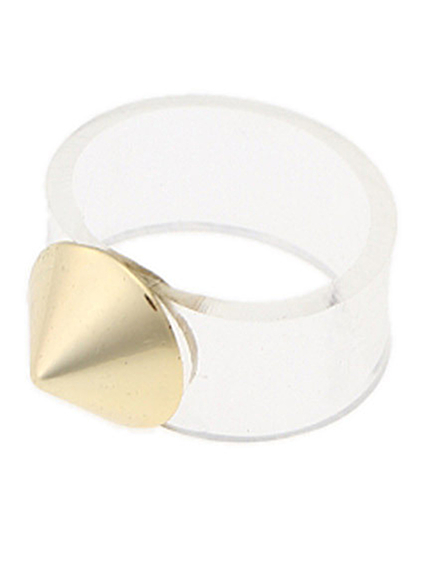 i-SOOK【i-SOOK】クリアゴールドリング