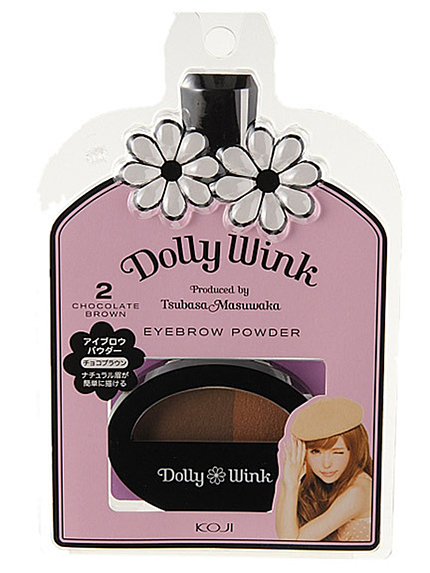 RUNWAY channel【DollyWink】アイブロウパウダー No.2 チョコブラウン