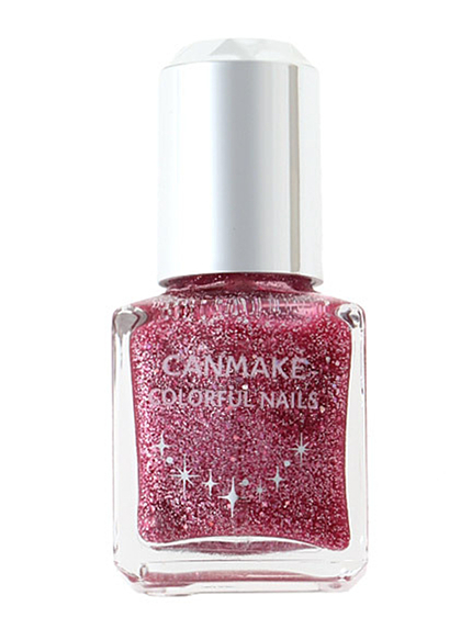 RUNWAY channel【CANMAKE】カラフルネイルズ(ピンクグリッター)