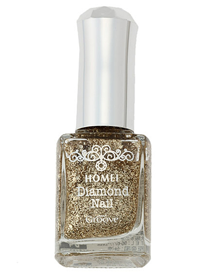 RUNWAY channel【Beauty】HOMEIダイヤモンドネイルポリッシュ(ゴールドダイヤモンド)