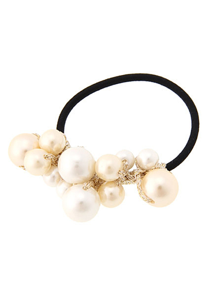 Littny【Littny】ビジュー付ヘアゴム