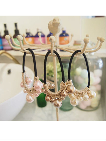 Littny【Littny】ビジュー付ヘアゴム