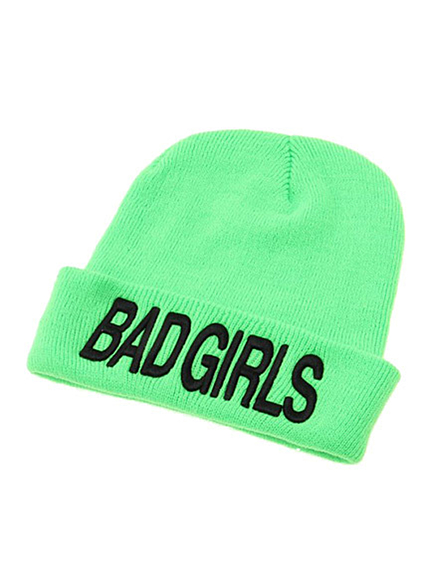 i-SOOK【i-SOOK】BAD GIRLSニット帽