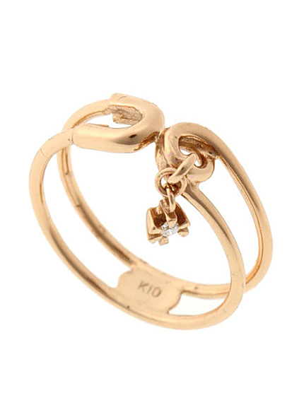 RUNWAY channel【JAM HOME MADE】ピンダイヤモンドリング