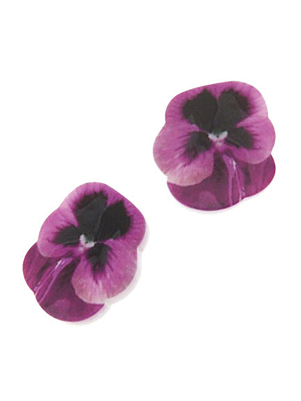 CAP FAKE!!!【CAP FAKE!!!】パンジーイヤリング