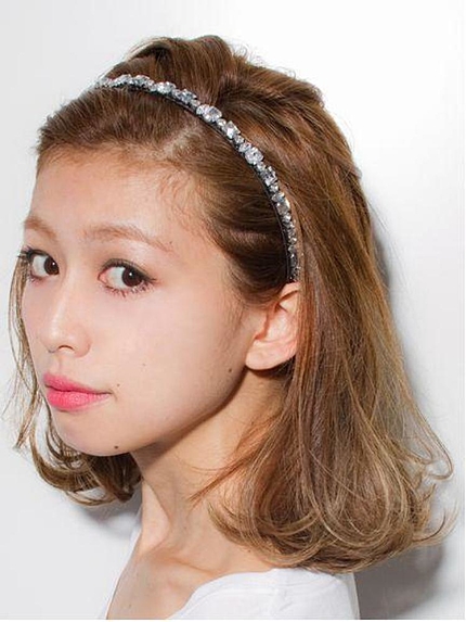 CAP FAKE!!!【CAP FAKE!!!】ビジューカチューシャ