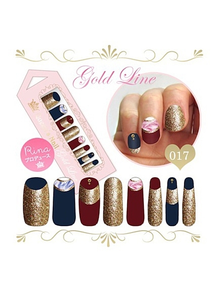 RUNWAY channel【Queen'S Nail】マーブルフレンチ