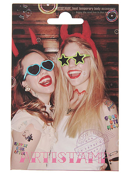 RUNWAY channel【ARTISTANP】TATTOOシール ティージーアイエフミックス