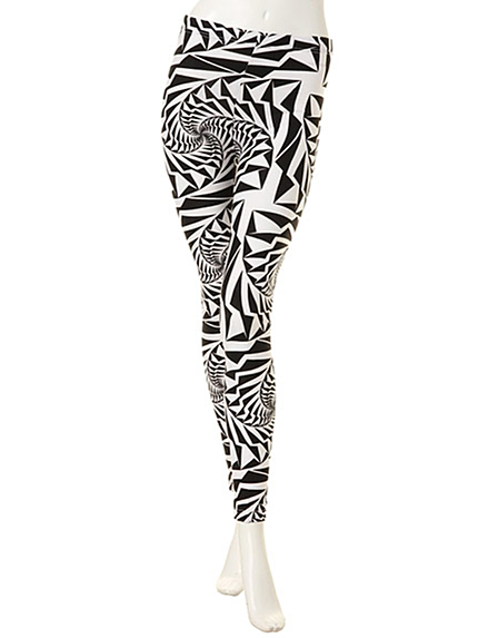 choosy chu【VISION STREE WEAR】スパン天竺レギンスGATO