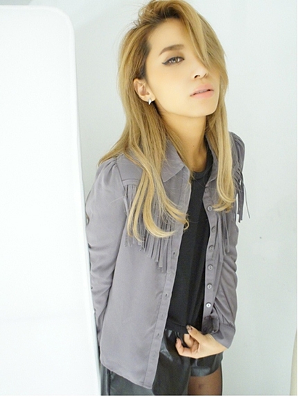 RUDY GADYフリンジシフォンSH