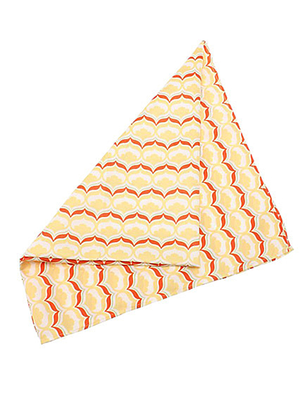 MiCOAMERiレトロ柄スカーフ