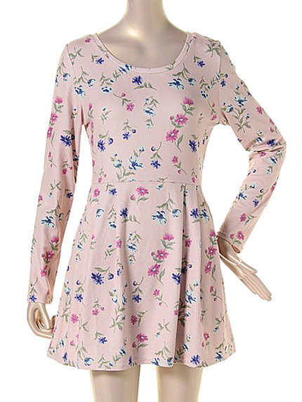 プリーツキリカエワンピース