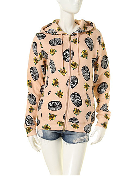 choosy chu【JOYRICH】Tire Parade Hoodie