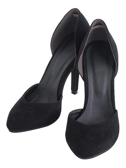 FLOVEスウェードピンヒール