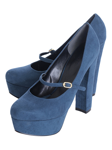 EMODAINSTEPストラップパンプス