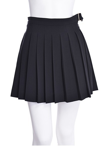 elianegigi【L】BOXプリーツミニスカート