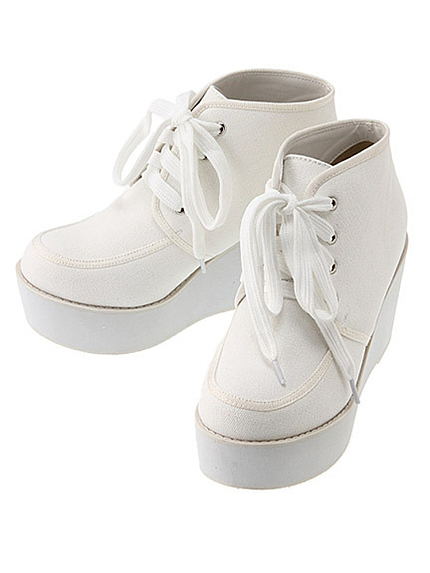 【goods】厚底キャンバススニーカー