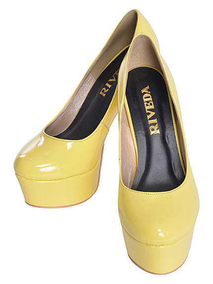 RIVEDA【Sweet】エナメルパンプス