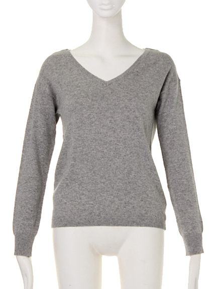 【DUO】 VネックSimpleニット