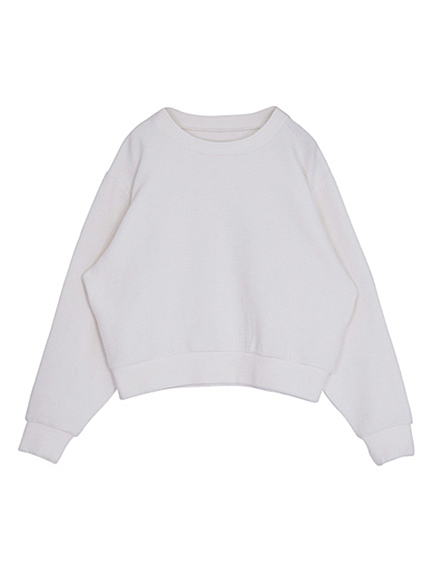 EMODASpring RIB BORDERトレーナー