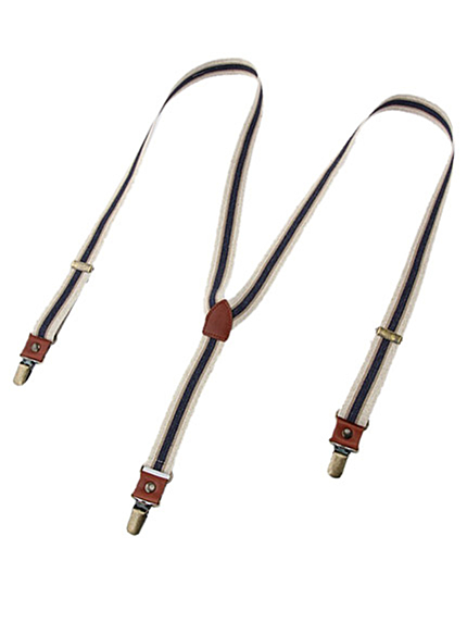 Ungridストライプサスペンダー