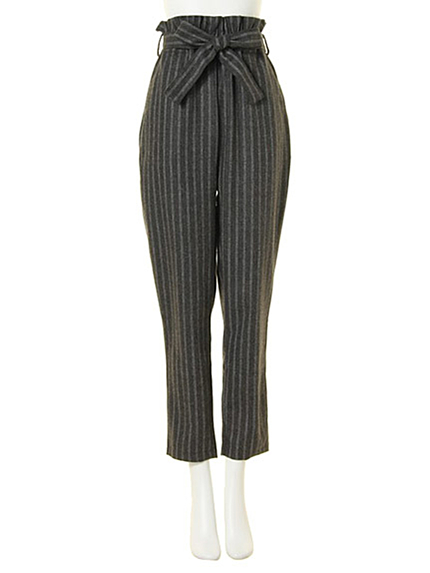 EVRIS【CASUAL】ピンストライプサルエルPT