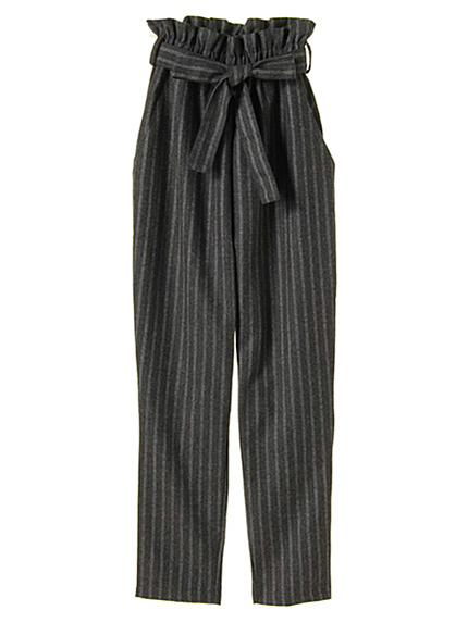 EVRIS【CASUAL】ピンストライプサルエルPT