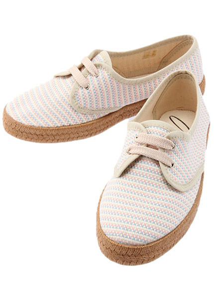 RUNWAY channel【mio notis】マルチプリントジュートスニーカー