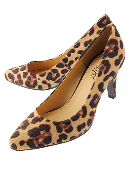 RUNWAY channel【glifeed】ポインテッドトゥパンプス(スエード)