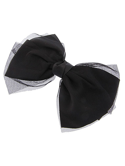 レイヤードチュールリボン