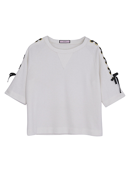 レースアッププルオーバー