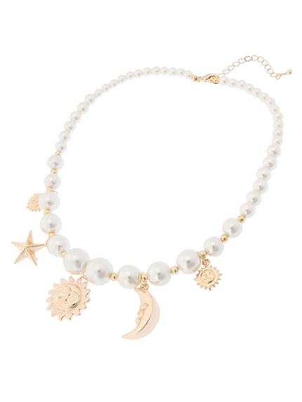 i-SOOK太陽と月ネックレス