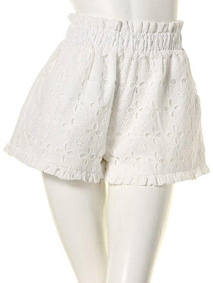 Littny【GY】レースショートパンツ