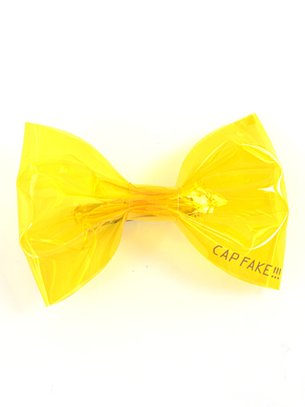 CAP FAKE!!!【CAP FAKE!!!】ビニールリボンバレッタ