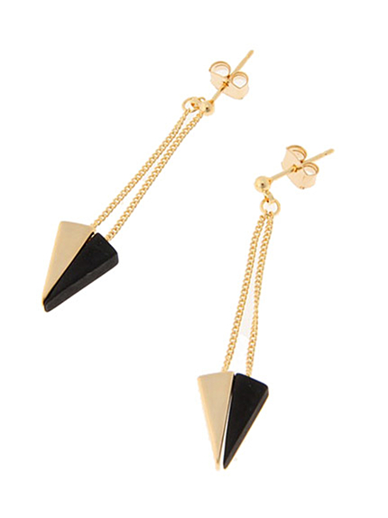 i-SOOKダウジング三角ピアス