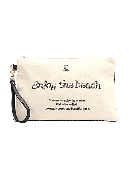 【goods】2素材クラッチBAG