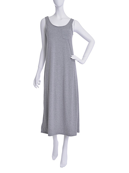 affino無地カットマキシ(カップ付)