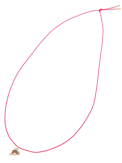 RUNWAY channel【ROZY】androgynousネックレス(red)