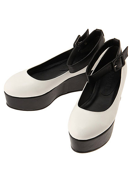 RUDY GADY【VINTAGE】アンクルバックル厚底シューズ