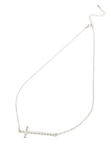 RUNWAY channel【PriPri】ビッグクロスバーネックレス