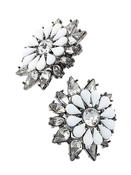 RUNWAY channel【gemmy】カラーフラワーイヤリング