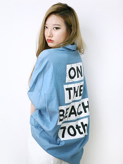 i-SOOKボーイフレンドシャツ